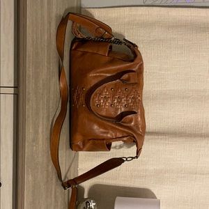 Steve Madden light brown purse